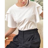 フリルスリーブ 半袖 Tシャツ | RAKUku | 詳細画像4