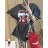 プリント Tシャツ 半袖 プリントT 夏 オーバーサイズ ゆったり | RAKUku | 詳細画像1