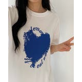 ハートロゴ プリントTシャツ 半袖 | RAKUku | 詳細画像4