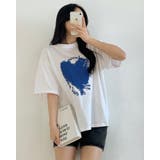 ハートロゴ プリントTシャツ 半袖 | RAKUku | 詳細画像5