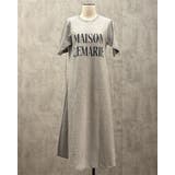 グレー | Tシャツワンピース ワンピース 半袖 | RAKUku