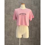 ピンク | ショット丈 Tシャツ トップス | RAKUku