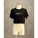 ブラック | ショット丈 Tシャツ トップス | RAKUku