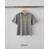 グレー | Tシャツ レーディス シンプル | RAKUku