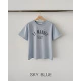 スカイブルー | Tシャツ レーディス シンプル | RAKUku