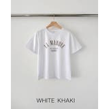 ホワイトカーキ | Tシャツ レーディス シンプル | RAKUku