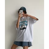 オーバーサイズ プリントTシャツ 韓国ファッション | RAKUku | 詳細画像12