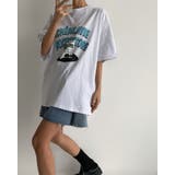 オーバーサイズ プリントTシャツ 韓国ファッション | RAKUku | 詳細画像13
