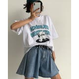 オーバーサイズ プリントTシャツ 韓国ファッション | RAKUku | 詳細画像4