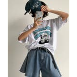 オーバーサイズ プリントTシャツ 韓国ファッション | RAKUku | 詳細画像5