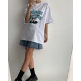オーバーサイズ プリントTシャツ 韓国ファッション | RAKUku | 詳細画像8