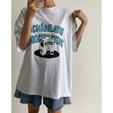 オーバーサイズ プリントTシャツ 韓国ファッション | RAKUku | 詳細画像9