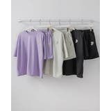 ブラック | ワンポイントセットアップ 半袖Tシャツ&ショートパンツ ルームウエア | RAKUku
