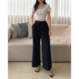 サマーイージーパンツ ワイドパンツ カジュアル | RAKUku | 詳細画像5 