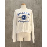 アイボリー | スウェット風クロップドロングTシャツ カットソー ロンT | RAKUku