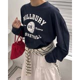 スウェット風クロップドロングTシャツ カットソー ロンT | RAKUku | 詳細画像7 