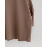 ステッチパフスリーブラウンドトップス ７分袖 オフィス | RAKUku | 詳細画像16 