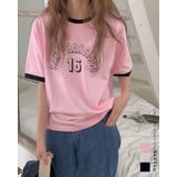 配色レタリングTシャツ SANFRANCISCO 16 madeinkorea | RAKUku | 詳細画像1