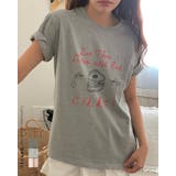 ドローイング風レタリングTシャツ エンジェル ケーキ madeinkorea | RAKUku | 詳細画像1