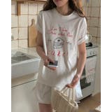 ドローイング風レタリングTシャツ エンジェル ケーキ madeinkorea | RAKUku | 詳細画像11