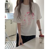 ドローイング風レタリングTシャツ パステルカラー 半袖 madeinkorea | RAKUku | 詳細画像11