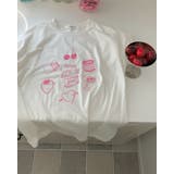 ドローイング風レタリングTシャツ パステルカラー 半袖 madeinkorea | RAKUku | 詳細画像15