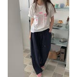 ドローイング風レタリングTシャツ パステルカラー 半袖 madeinkorea | RAKUku | 詳細画像8