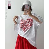 フロントハートロゴTシャツ LOVE ラブ | RAKUku | 詳細画像1 