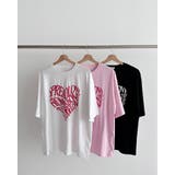 フロントハートロゴTシャツ LOVE ラブ | RAKUku | 詳細画像8 