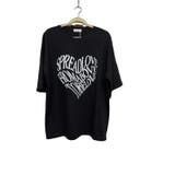 ブラック | フロントハートロゴTシャツ LOVE ラブ | RAKUku