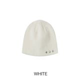 ホワイト | 2color ユニセックス キュービックスタッズ | RAKUku