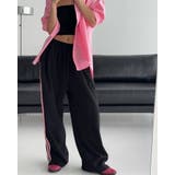 ブラック | ライントラックパンツ ラインパンツ madeinkorea | RAKUku