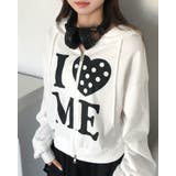 4color アイラブミー ジップアップパーカー | RAKUku | 詳細画像2 