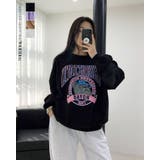 4color オーバーフィットプリントスウェット 長袖 | RAKUku | 詳細画像1 