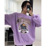 4color オーバーフィットプリントスウェット 長袖 | RAKUku | 詳細画像2 