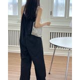 【2color】リラックスワイドサロペット オールインワン キャミサロペット | RAKUku | 詳細画像9 
