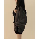 ブラック | 2color ボーダーラウンドカットソー トップス | RAKUku