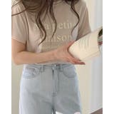 【4color】 やわらかストレッチロゴTシャツ 半袖 | RAKUku | 詳細画像2 