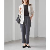 美脚シルエットタックパンツ | RANAN | 詳細画像30