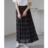 シフォンプリーツマキシスカート | RANAN | 詳細画像3 
