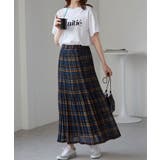 シフォンプリーツマキシスカート | RANAN | 詳細画像5 