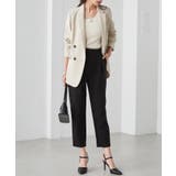 美脚シルエットタックパンツ | RANAN | 詳細画像13 