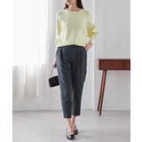 美脚シルエットタックパンツ | RANAN | 詳細画像16 