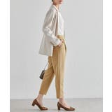 美脚シルエットタックパンツ | RANAN | 詳細画像3 