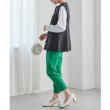 美脚シルエットタックパンツ | RANAN | 詳細画像8 