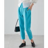 ファニーブルー | 美脚シルエットタックパンツ | RANAN