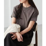 チャコール | 綿１００％ひんやりＵＶカットプチハイネックTシャツ | RANAN