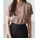 モカ | 綿１００％ひんやりＵＶカットプチハイネックTシャツ | RANAN