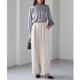 スカラップリブニット使いブラウス | RANAN | 詳細画像38 