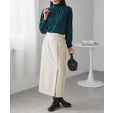 スカラップリブニット使いブラウス | RANAN | 詳細画像46 